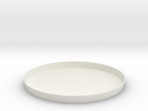 pot.on.top drainage plate in White Natural Versatile Plastic