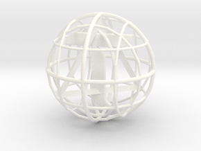 Bittensor Network in White Smooth Versatile Plastic