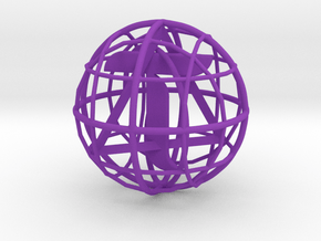 Bittensor Network in Purple Smooth Versatile Plastic