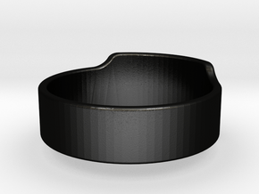 Pavilion Band All Sizes, Multisize in Matte Black Steel: 5 / 49