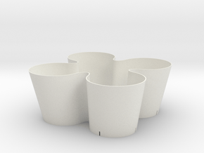 pot.on.top in White Natural Versatile Plastic