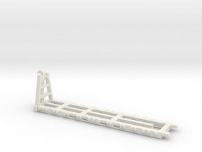 1/100 Scale Pallet Loading System in White Natural Versatile Plastic