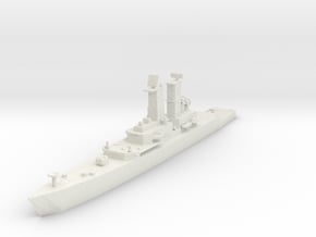 USS Truxtun CGN-35 in White Natural Versatile Plastic: 1:700