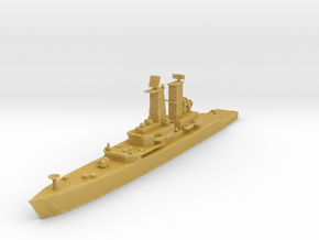 USS Truxtun CGN-35 in Tan Fine Detail Plastic: 1:700