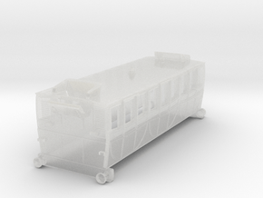 1a class Carriage 1838 - 1:160 in Clear Ultra Fine Detail Plastic: 1:144