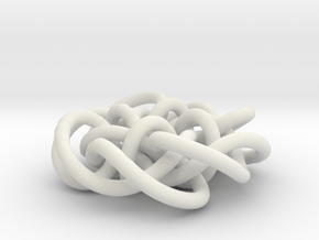 Prime Knot d4.122 30% bigger in White Natural Versatile Plastic