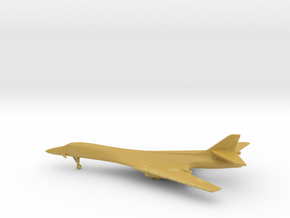 Rockwell B-1B Lancer (swept wings) in Tan Fine Detail Plastic: 1:600