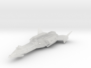 Leif Ericson Galactic Cruiser 1/2500 Attack Wing in Clear Ultra Fine Detail Plastic