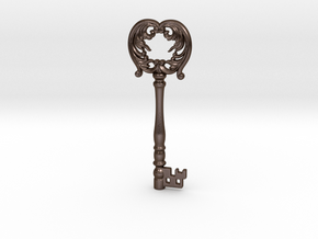 A key in Polished Bronze Steel