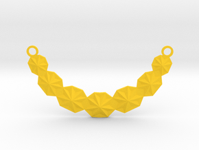 Necklace in Yellow Smooth Versatile Plastic