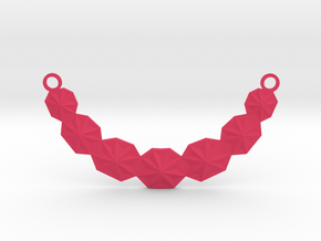 Necklace in Pink Smooth Versatile Plastic