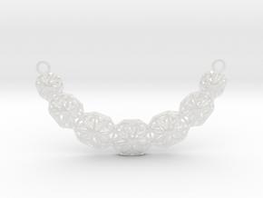 a necklace in Clear Ultra Fine Detail Plastic