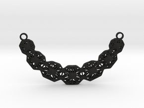 a necklace in Black Smooth PA12