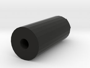 Thin Cheetah Suppressor (14mm-) in Black Smooth Versatile Plastic
