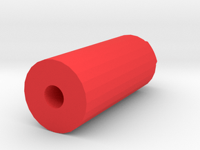 Thin Cheetah Suppressor (14mm-) in Red Smooth Versatile Plastic