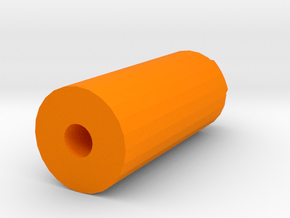 Thin Cheetah Suppressor (14mm-) in Orange Smooth Versatile Plastic