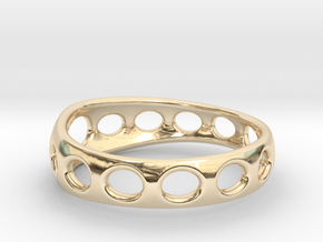 Curved Ring, All Sizes, Multisize in 14K Yellow Gold: 6 / 51.5