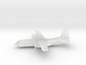 Lockheed C-130H-30 Hercules in Clear Ultra Fine Detail Plastic: 1:400