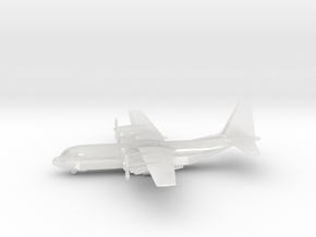 Lockheed C-130J-30 Super Hercules in Clear Ultra Fine Detail Plastic: 1:400