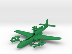 017A PZL TS-11 Iskra 1/144 in Green Smooth Versatile Plastic