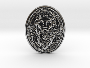 "Zeus: The Sovereign of Olympus" in Antique Silver