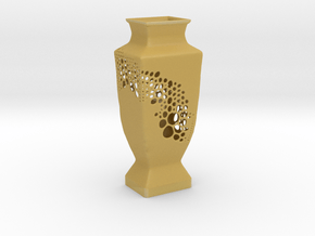 Vase 44 in Tan Fine Detail Plastic