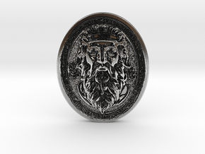 "Zeus: The Sovereign of Olympus" XL in Antique Silver