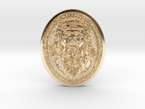 "Zeus: The Sovereign of Olympus" XL in 9K Yellow Gold 