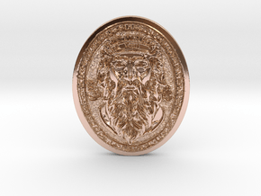 "Zeus: The Sovereign of Olympus" XL in 9K Rose Gold 