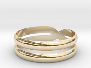 Xring All Sizes, Multisize in 14k Gold Plated Brass: 11.5 / 65.25