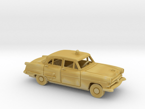 1/160 1953 Ford Crestline Police Sedan B Light Kit in Tan Fine Detail Plastic