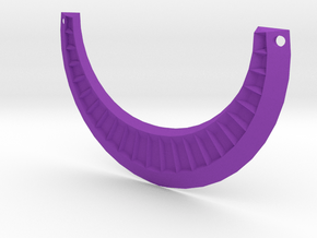 necklace in Purple Processed Versatile Plastic
