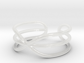 Open ring All sizes, Multisize in Clear Ultra Fine Detail Plastic: 13 / 69