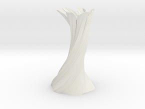 vase1220 in White Natural Versatile Plastic