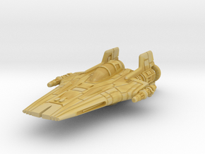 RZ-2 Resistance A-wing "Real Size" 1/270 in Tan Fine Detail Plastic
