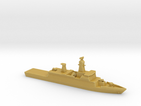 1/700 Scale Braunschweig Class Corvette in Tan Fine Detail Plastic