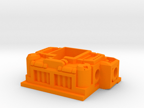 TF TR Fortress Single Matrix Holder in Orange Smooth Versatile Plastic