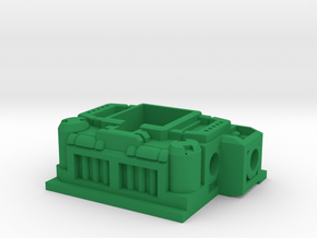 TF TR Fortress Single Matrix Holder in Green Smooth Versatile Plastic