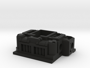 TF TR Fortress Single Matrix Holder in Black Smooth PA12