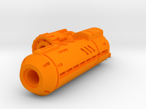 TF Legacy Fusion Cannon Parts set for Miner Tyrant in Orange Smooth Versatile Plastic: Medium