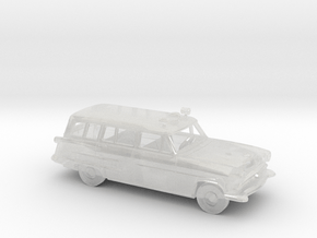 1/87 1953 Ford Crestline Emergency Station Wagon K in Clear Ultra Fine Detail Plastic