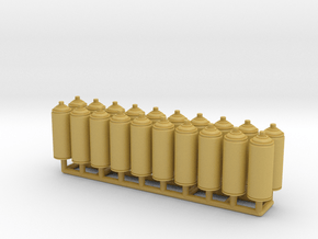 Spray Paint 400ml Ver01. 20mm Height in Tan Fine Detail Plastic