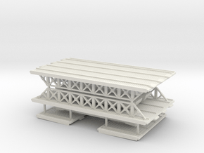 Pontoon Bridge Value Pack in White Natural Versatile Plastic