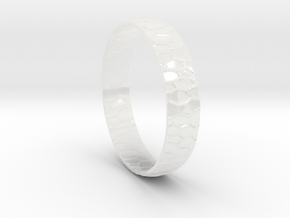 bracelet in Clear Ultra Fine Detail Plastic
