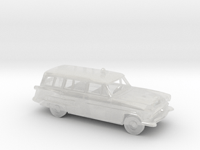 1/87 1953 Ford Crestline Fire Chief Station Wagon  in Clear Ultra Fine Detail Plastic