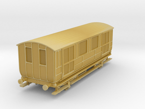 o-100-met-railway-milk-van-no-3-modified in Tan Fine Detail Plastic
