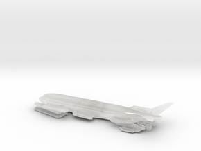 Dassault Mercure 100 in Clear Ultra Fine Detail Plastic: 1:350