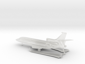 Dassault Falcon 7X in Clear Ultra Fine Detail Plastic: 1:350