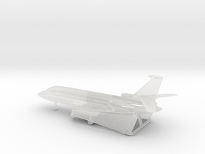 Dassault Falcon 2000LXS in Clear Ultra Fine Detail Plastic: 1:350