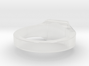 hard Band All Sizes, multisize in Clear Ultra Fine Detail Plastic: 5 / 49